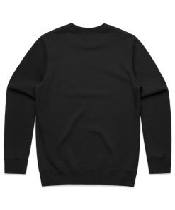 AS Colour Stencil Crew Sweater 5103 Black Back