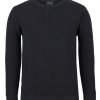 JB's Chunky Crew Neck Jumper 6JCC Black
