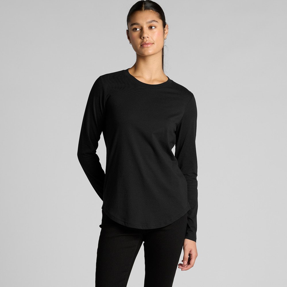 WO'S MAPLE CURVE LONG SLEEVE TEE | 4021 - Image 4