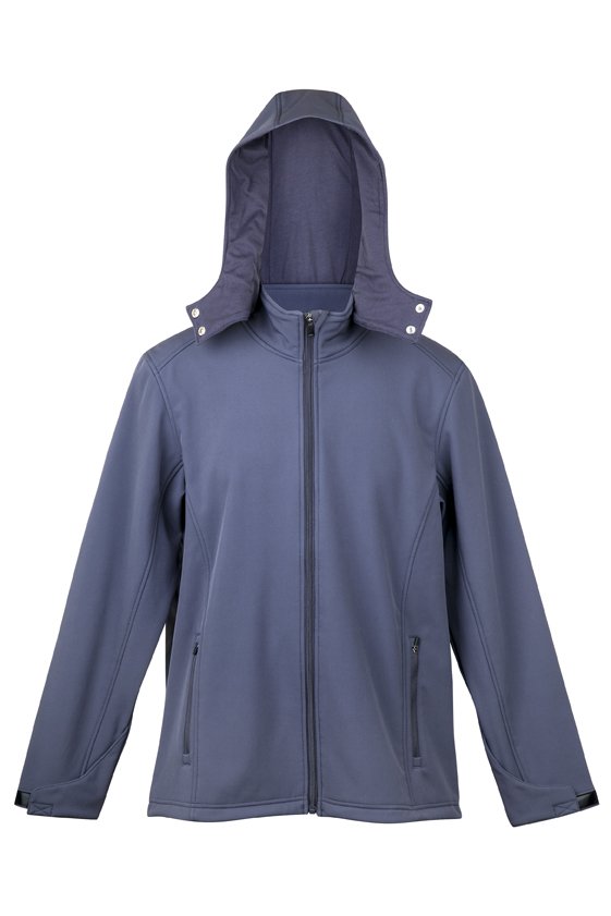 MEN'S SOFT SHELL HOODED JACKET - TEMPEST RANGE | J483HZ - Image 7