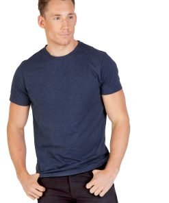 Men's Unisex Marl Crew Neck T-Shirt T938HD