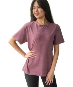 Men's Unisex Stone Wash T-Shirt T177HD