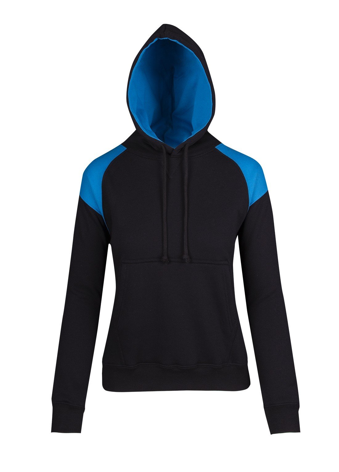 WOMEN'S/JUNIORS SHOULDER CONTRAST PANEL HOODIE | F303UN - Image 31