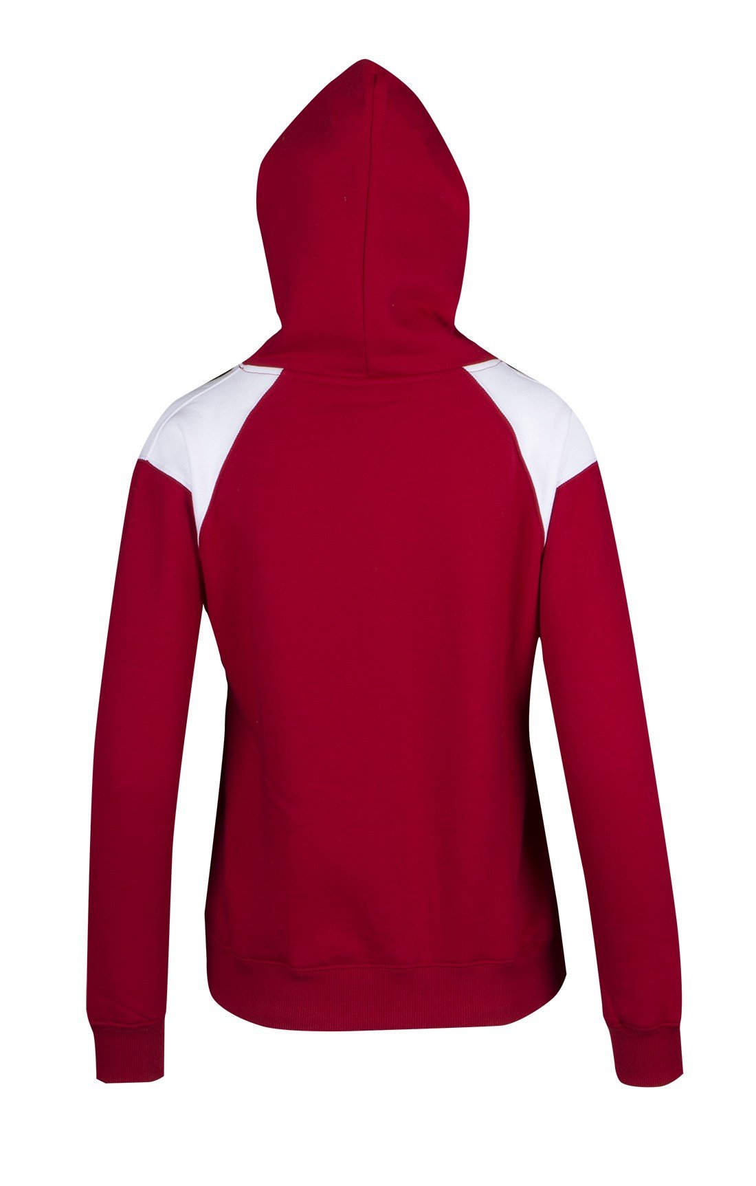 WOMEN'S/JUNIORS SHOULDER CONTRAST PANEL HOODIE | F303UN - Image 16