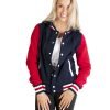Women's Varsity Jacket & Hood FB97UN