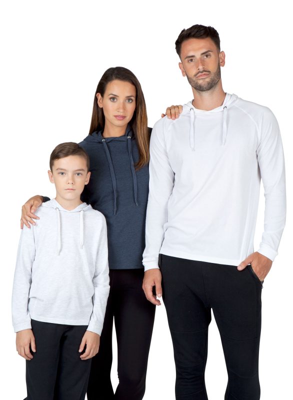 Ramo womens fusion t-shirt hoodie f392ld