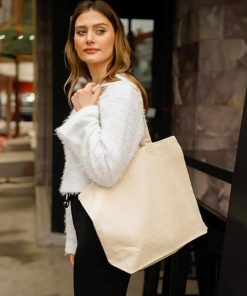 Versatile Premium Calico Tote Bags 100% Cotton