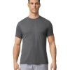 Gildan Performance T-Shirt 42000 charcoal front view