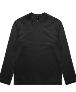 AS Colour Box Long Sleeve Tee 5031 Black Front