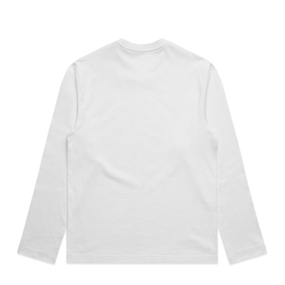 AS Colour Box Long Sleeve Tee 5031 White Back