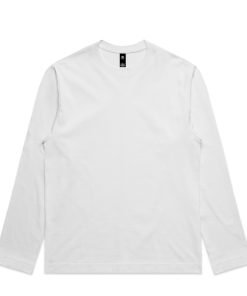 AS Colour Box Long Sleeve Tee 5031 White Front